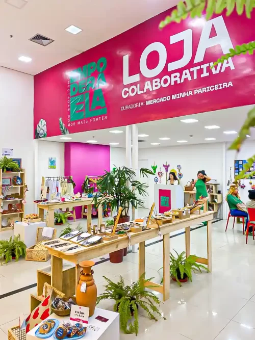 BOBCLEAN DECORA LOJA PARA PROJETO SOCIAL