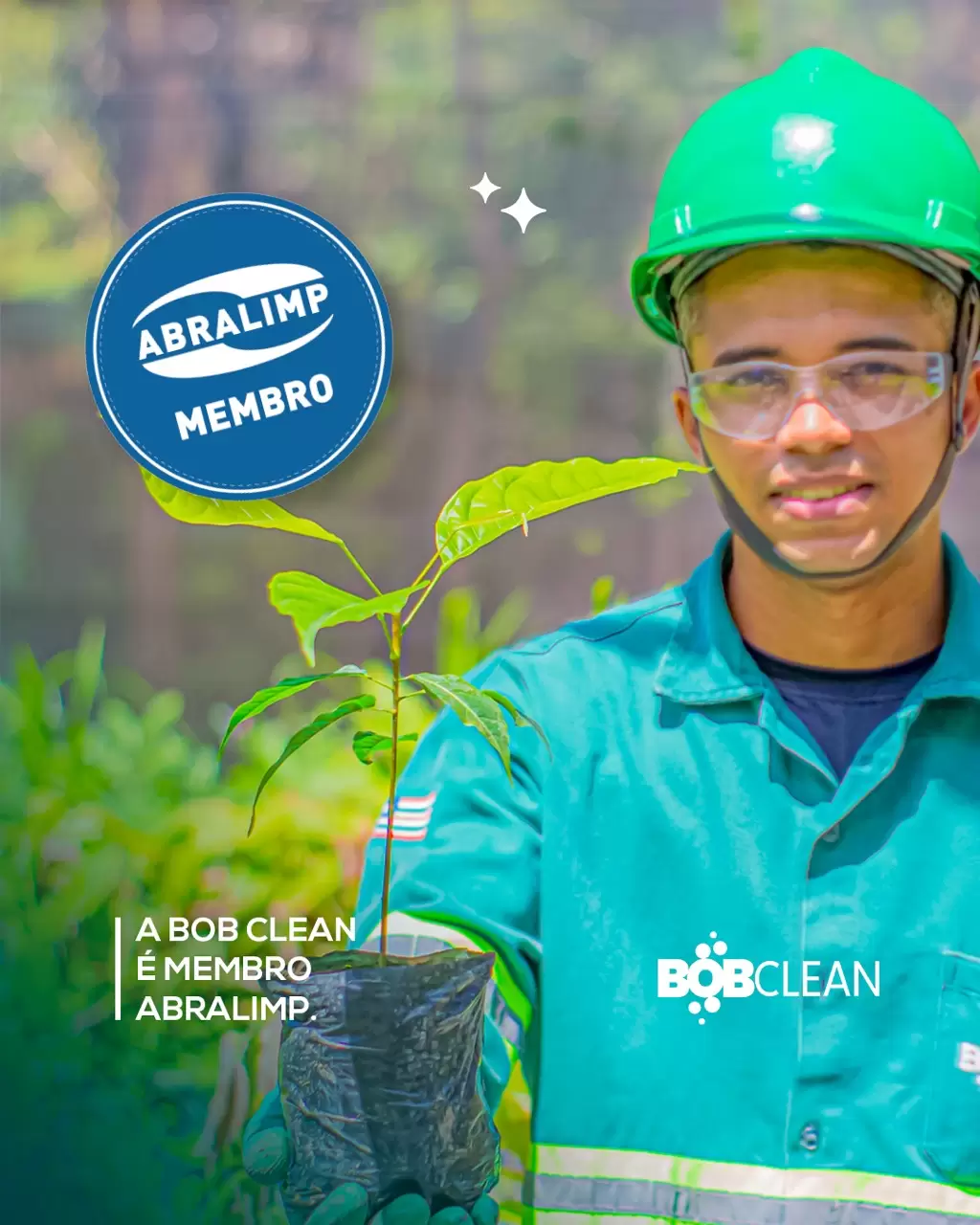 A BOB CLEAN É MEMBRO ABRALIMP.