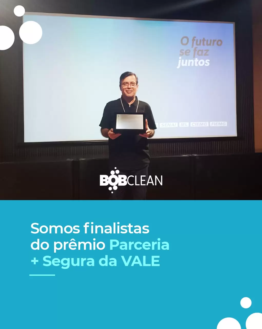 Bob Clean Recebe Reconhecimento no Prêmio Parceria + Segura da Vale