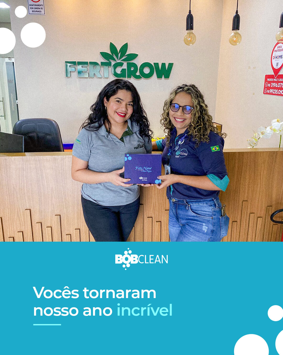 Bob Clean Agradece pela Parceria e Confiança em 2024